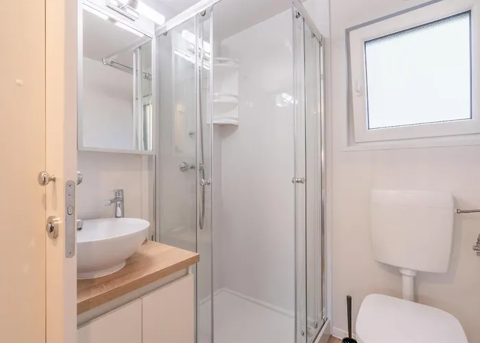 Tatil parkı Giardino - New Mobile In Olive Garden, Ev Plug-in Station *